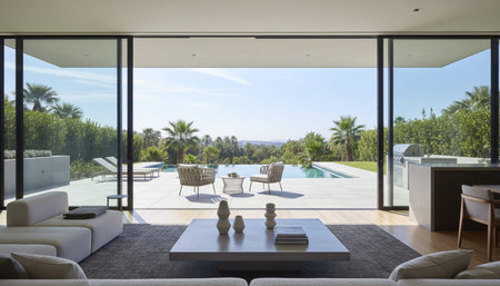 Elegant Living Room Interior Modern Furniture Design