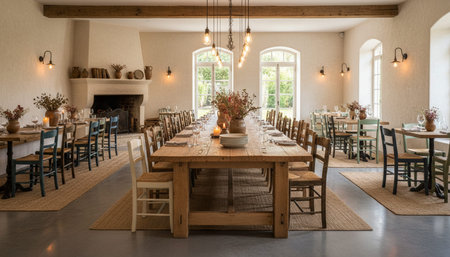 Luxury Interior Design with Grand Hall and Elegant Decoration