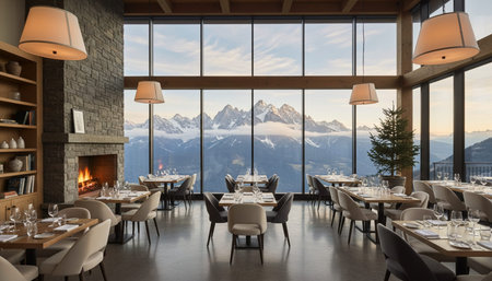 Luxury Interior Design with Grand Hall and Elegant Decoration