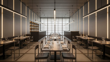 Luxury Interior Design with Grand Hall and Elegant Decoration