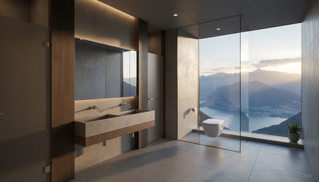 Luxury Interior Design with Grand Hall and Elegant Decoration