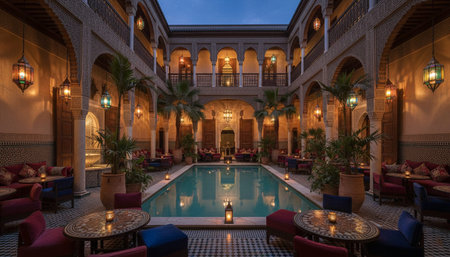 Luxury Interior Design with Grand Hall and Elegant Decoration