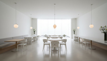 Luxury Interior Design with Grand Hall and Elegant Decoration