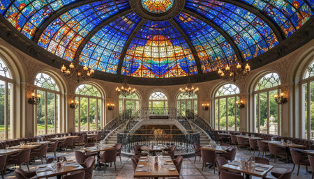 Luxury Interior Design with Grand Hall and Elegant Decoration