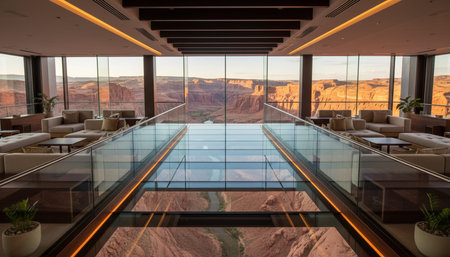 Luxury grand interior architecture featuring ornate ceilings, indoor swimming pools, and lush...