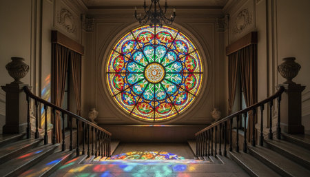 Luxury grand interior architecture featuring ornate ceilings, indoor swimming pools, and lush...