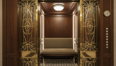 Luxury grand interior architecture featuring ornate ceilings, indoor swimming pools, and lush...