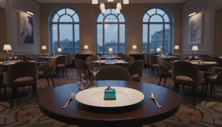 Luxury Interior Design with Grand Hall and Elegant Decoration