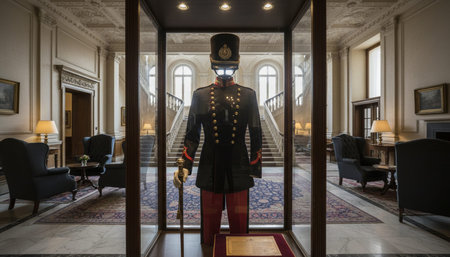 Luxury grand interior architecture featuring ornate ceilings, indoor swimming pools, and lush...