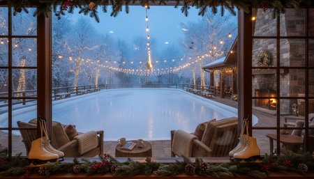 Luxury grand interior architecture featuring ornate ceilings, indoor swimming pools, and lush...
