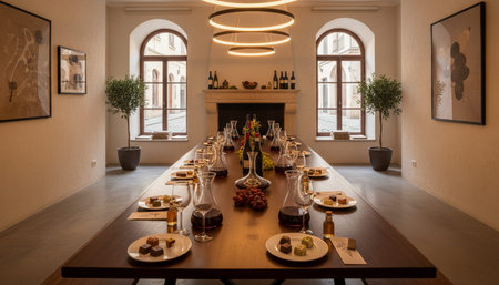 Luxury grand interior architecture featuring ornate ceilings, indoor swimming pools, and lush...