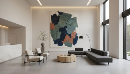 Luxury grand interior architecture featuring ornate ceilings, indoor swimming pools, and lush...