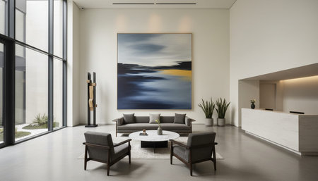 Luxury grand interior architecture featuring ornate ceilings, indoor swimming pools, and lush...