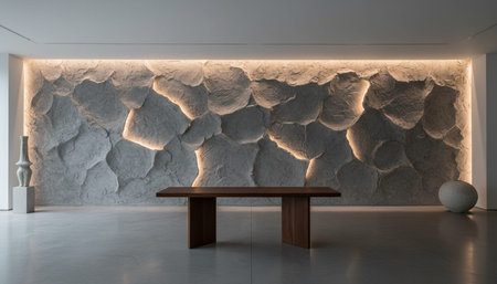 Luxury restaurant and bar interior design with grand dining halls, elegant furniture, and...