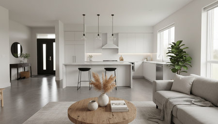 Luxury restaurant and bar interior design with grand dining halls, elegant furniture, and...