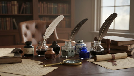 Modern professional home office workspace and contemporary desk setup interior.