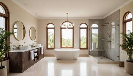 Luxury opulent indoor architecture featuring grand botanical atriums and elegant leisure spaces.
