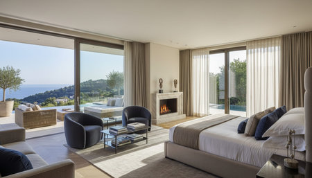 Luxury opulent indoor architecture featuring grand botanical atriums and elegant leisure spaces.