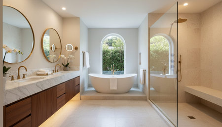 Luxury opulent indoor architecture featuring grand botanical atriums and elegant leisure spaces.