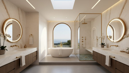 Luxury opulent indoor architecture featuring grand botanical atriums and elegant leisure spaces.