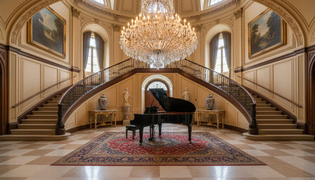 Luxury opulent indoor architecture featuring grand botanical atriums and elegant leisure spaces.