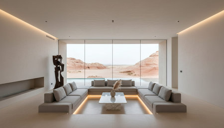 Luxury opulent indoor architecture featuring grand botanical atriums and elegant leisure spaces.