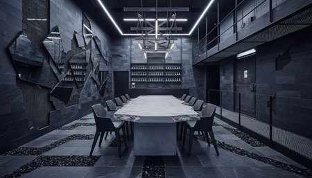 Opulent grand interior architecture for luxury hospitality and fine dining spaces.