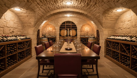 Opulent grand interior architecture for luxury hospitality and fine dining spaces.