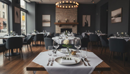 Opulent grand interior architecture for luxury hospitality and fine dining spaces.