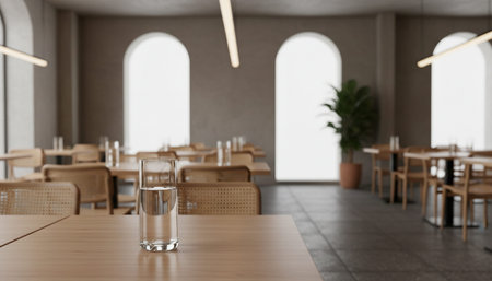 Opulent grand interior architecture for luxury hospitality and fine dining spaces.