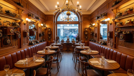 Opulent grand interior architecture for luxury hospitality and fine dining spaces.