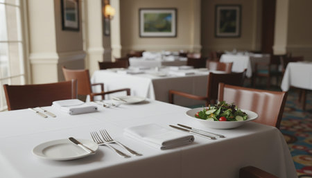 Opulent grand interior architecture for luxury hospitality and fine dining spaces.