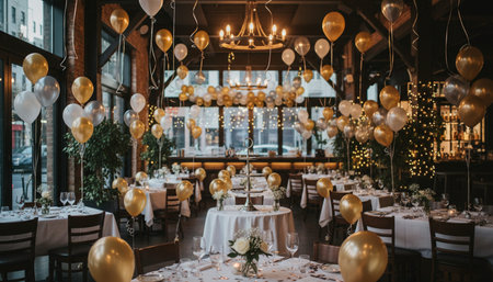 Opulent grand interior architecture for luxury hospitality and fine dining spaces.