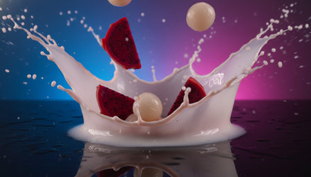 Creative Food and Ingredient Background Collection