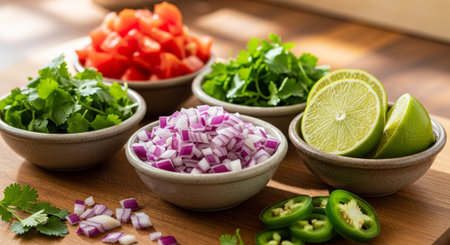 Creative Food and Abstract Still Life Background