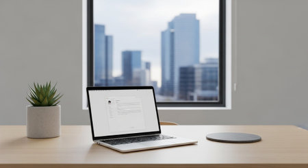 Modern Minimal Interior and Workspace Background