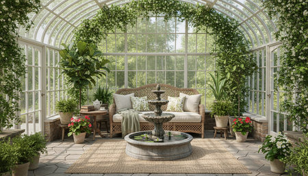 Interior Space Background Photo