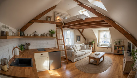 Interior Space Background Photo