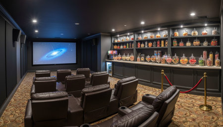 Modern Interior Room Scene Background