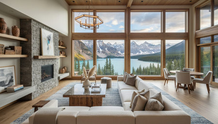 Residential Interior Photography Background