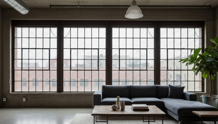 Background of Stylish Living Spaces Collection