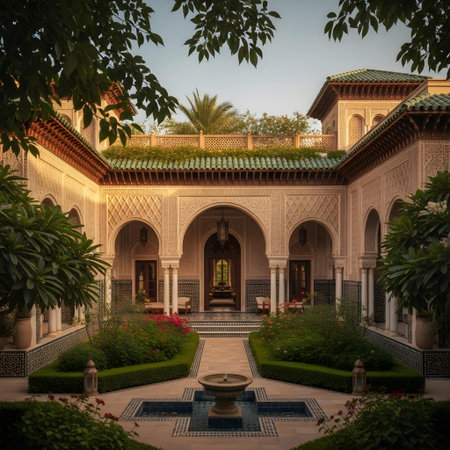 Palace of Sheikh Zayed in Abu Dhabi, United Arab Emiratesの素材