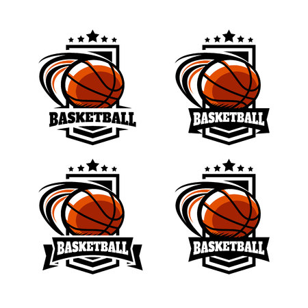 Basketball Army Badge Logo Vector illustration.の素材 [FY31096656019]