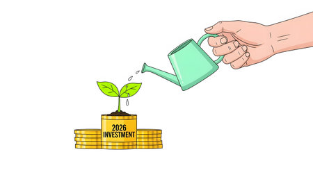 Financial investment growth concept nurturing future assets. Savings development fund increase strategy planning successful economy money wealth.の素材