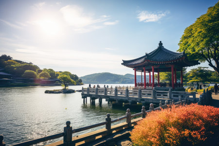 Beautiful Architecture in Kiyomizu-dera Temple Kyoto Japanの素材