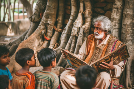 View of unknown Hindu people visiting the Pashupatinath temple in the morningの素材