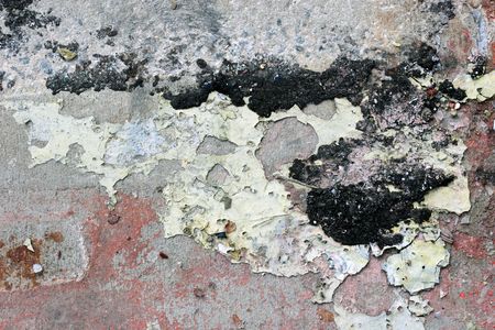 Peeling Paintの写真素材
