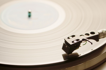 turntable vinyl tonearmの写真素材