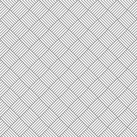 Classic parquet pattern and textile ornamentのイラスト素材