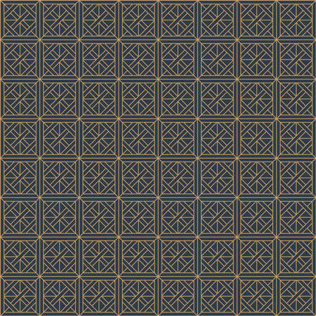 Classic parquet pattern and textile ornamentのイラスト素材